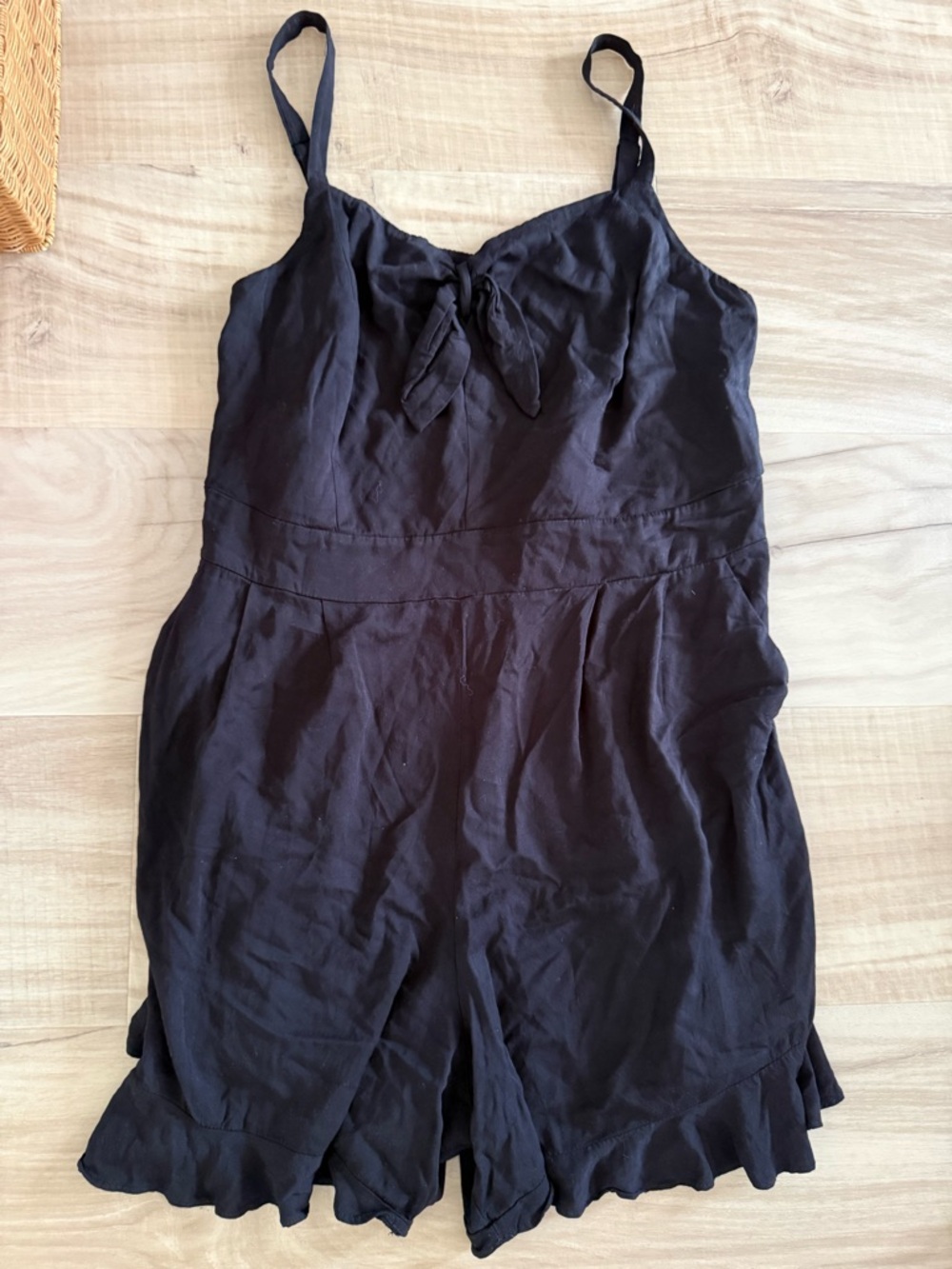Torrid Challis Black Romper, 2X, 18/20 New